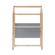 Bureau Enfant Cabane Évolutif Gris - Laïba Kids