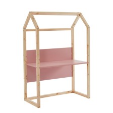 Bureau Enfant Cabane Évolutif Rose - Laïba Kids