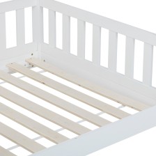 Lit cabane enfant Bosco Blanc 90x190 - Atmosphera For Kids