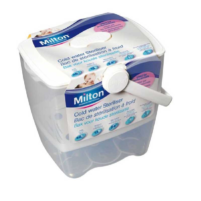 Milton Bac de Stérilisation à froid Milton Bac de Stérilisation à froid