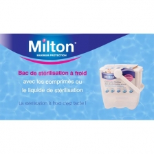 Bac de Stérilisation à froid Milton
