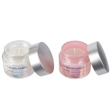 Lot de 2 bougies Beauty - Home Deco Factory Lot de 2 bougies Beauty - Home Deco Factory