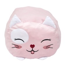 Peluche coussin Chat XXL Rose - Home Deco Kids