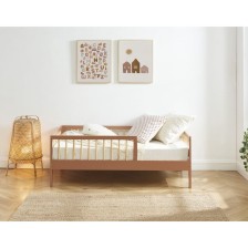 Lit Enfant Luna 70x140 Sommier Inclus Terracotta - Laïba Kids