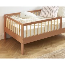 Lit Enfant Luna 70x140 Sommier Inclus Terracotta - Laïba Kids