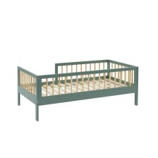 Lit Enfant Luna 70x140 Sommier Inclus Vert - Laïba Kids