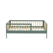 Lit Enfant Luna 70x140 Sommier Inclus Vert - Laïba Kids