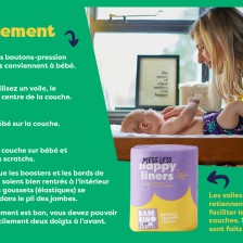 Pack de couches lavables Le Petit Rebelle Courage - Bambino Mio