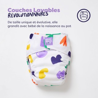 Pack de couches lavables Le Petit Rebelle Courage - Bambino Mio