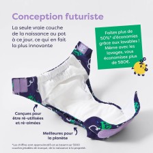 Pack de couches lavables Confiance Et Courage - Bambino Mio