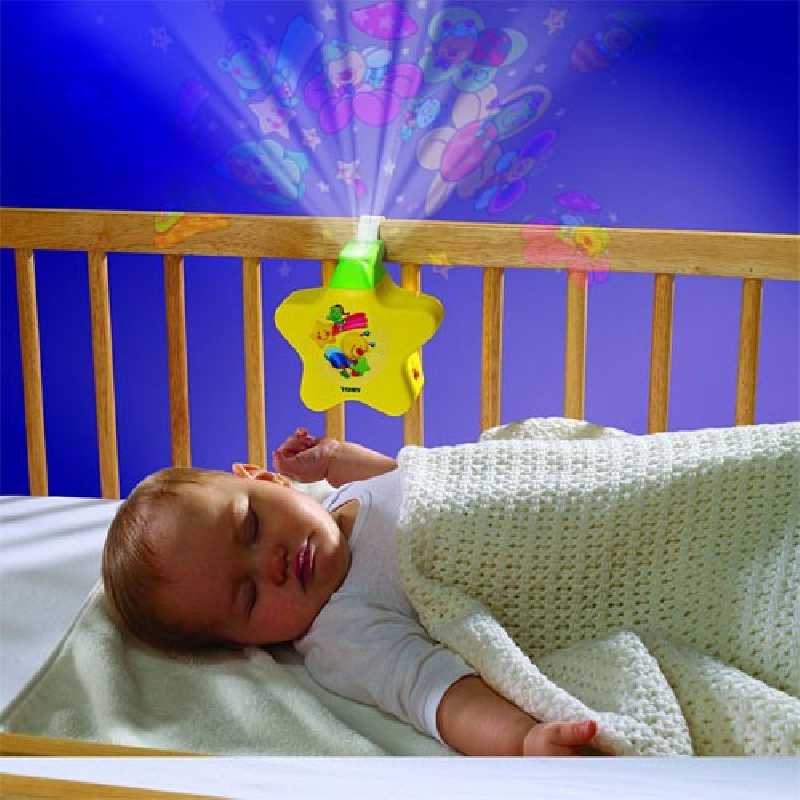 Tomy Veilleuse bébé étoile enchantée jaune