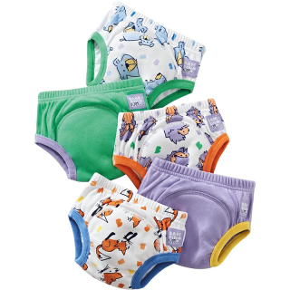 Lot de 5 Culottes D'apprentissage Animaux 3-4 ans - Bambino Mio