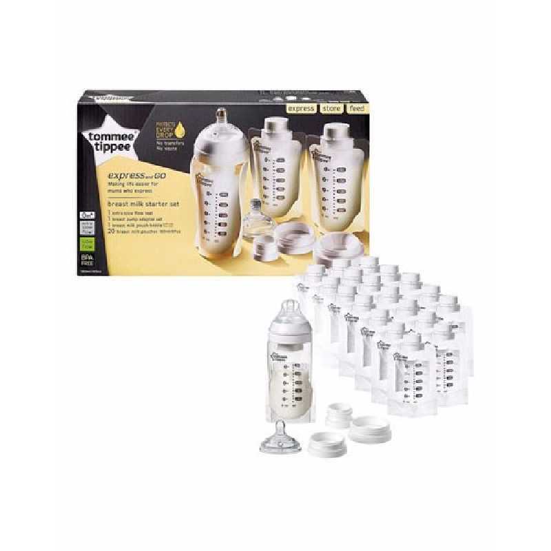 Express and Go Kit de démarrage pour lait maternel Tommee Tippee Express and Go Kit de démarrage pour lait maternel Tommee Tippee