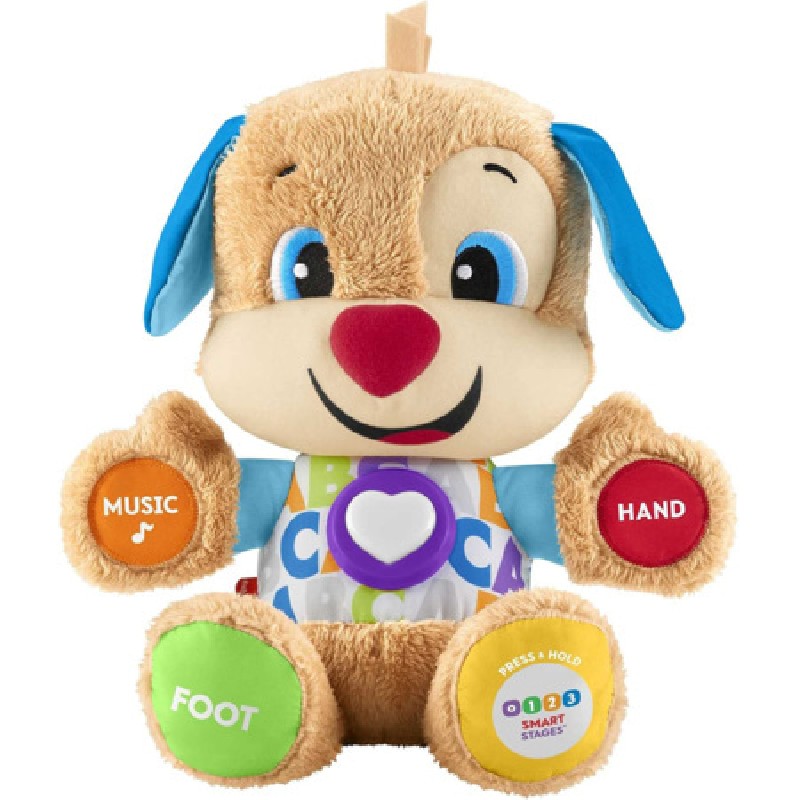 Fisher-price - nouveau puppy interactif - peluche interactive - 6 mois et +  multicolore Fisher Price