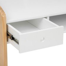 Bureau primaire en bois Tod Blanc - Atmosphera For Kids