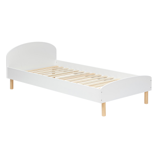 Lit enfant simple Sweetie 90x190 Blanc - Atmosphera For Kids