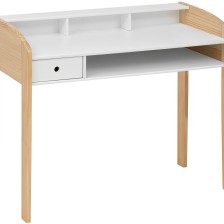 Bureau primaire Tod avec chaise blanc - Atmosphera