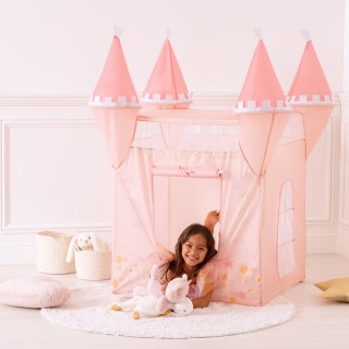 Tente Pop Up Chateau Princesse Rose - Atmosphera For Kids