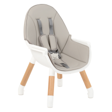 Chaise haute bébé 3 en 1 Gris - Kikka boo