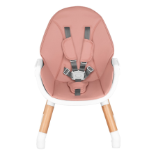 Chaise haute bébé 3 en 1 Rose - Kikka boo