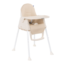 Chaise haute bébé 3 in 1 Creamy Beige - Kikka boo