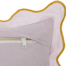 Coussin à feston Lila 35x35 - Atmosphera