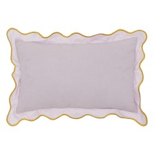 Coussin à feston Lila 35x35 - Atmosphera