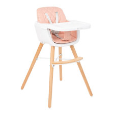 Chaise Haute 2 En 1 Woody Rose - Kikka boo