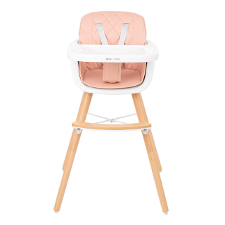 Chaise Haute 2 En 1 Woody Rose - Kikka boo