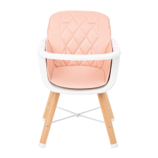 Chaise Haute 2 En 1 Woody Rose - Kikka boo