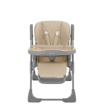 Chaise haute bébé Comfy Beige - Kikka boo