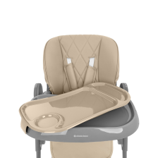 Chaise haute bébé Comfy Beige - Kikka boo