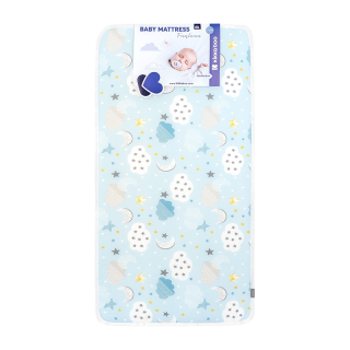 Matelas enfant 70x140 Fantasia Nuages Bleus - Kikka boo