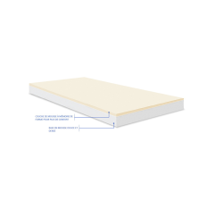 Matelas bébé 60x120 Ours Beige - Kikka boo