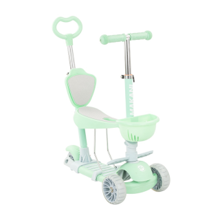 Trottinette 4 en 1 Vert Menthe - Kikka boo