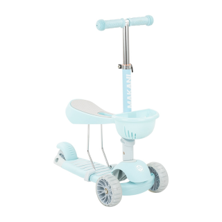 Trottinette Bonbon 3 en 1 Candy Bleu - Kikka boo