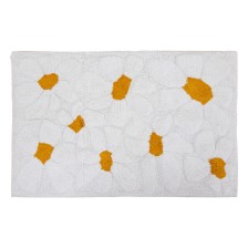 Tapis double tufté Daisy 60x90 Blanc - Atmosphera For Kids