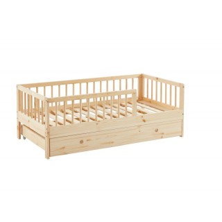 Ensemble Lit enfant Arche des Songes avec tiroir 70x140 avec matelas enfant 70x140 - Laïba Kids