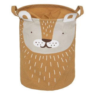 Sac de rangement Lion Marron - Atmosphera For Kids