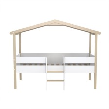Ensemble Lit cabane Enfant Ile Au Trésor 90x190 avec Matelas Enfant 90x190x10 - Laïba Kids Ensemble Lit cabane Enfant Ile Au Trésor 90x190 avec Matelas Enfant 90x190x10 - Laïba Kids