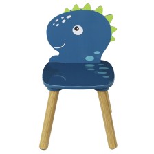 Table et 2 chaises Dino Bleu - Home Deco Kids