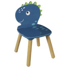 Table et 2 chaises Dino Bleu - Home Deco Kids