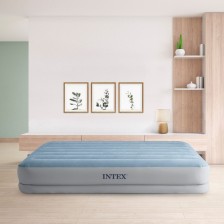 Matelas gonflable Raised Comfort USB 2 places - Intex