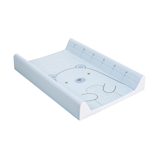 Matelas à langer PVC 80x50 Ours Bleu - Kikka Boo