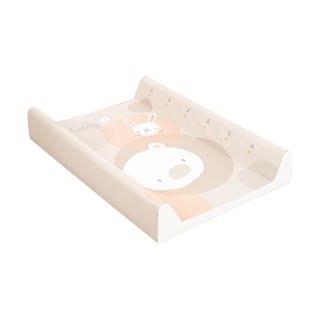 Matelas à langer PVC 70x50 Ours Beige - Kikka Boo