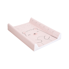 Matelas à langer PVC 80x50 Ours Rose - Kikka Boo