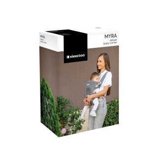 Porte bébé ventral Myra Noir - Kikka Boo