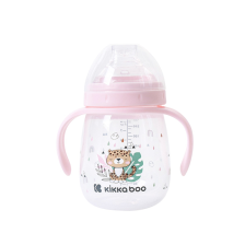 Tasse pour bébé 6m+ Savanna 240ml Rose - Kikka Boo