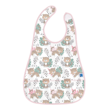 Bavoir pour bébé imperméable Savanna Rose - Kikka Boo