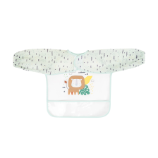 Bavoir pour bébé manches longues Savanna Vert Menthe - Kikka Boo Bavoir pour bébé manches longues Savanna Vert Menthe - Kikka Boo
